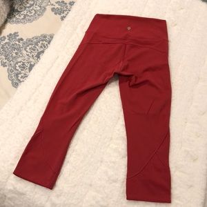 Lululemon In Movement cropped leggings